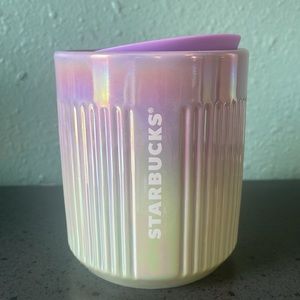 Mermaid iridescent Starbucks mug